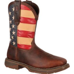 Durango US Flag Steel Toe Boot DB020